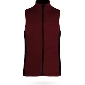Normani Gilet de sport 'Kashechewan' bordeaux / noir