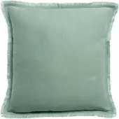 Vivaraise Coussin Uni Laly Opaline 45 X 45 Cm Vivaraise