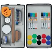 Nobo Whiteboard Accessory Bag Kit Argenté Enfants