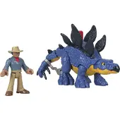 Imaginext Jurassic World Stegosaurus & Dr. Grant