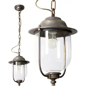 Ks Verlichting Lampe suspendue de porche Lindau L Nostalgique