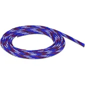 DeLOCK Gaine tressée extensible 2 m x 6 mm Bleu-Rouge-Blanc -