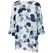 Apricot Haut bleu / blanc