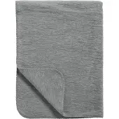 Meyco Couverture bébé tissée unie - gris - 75x100cm (100 x 75 cm)