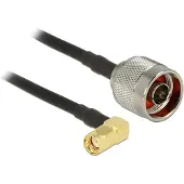 DeLOCK N vers RP-SMA 90 câble d'antenne - 50 Ohm -