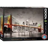 Eurographics Puzzle New York - Pont de Brooklyn 1000 pièces