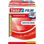 TESA Film , Ø 76 mm, 66 m x 19 mm, transparent