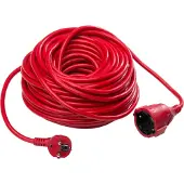 As Schwabe Rallonge rouge 25m Type de câble : H05VV-F 3G 1,5