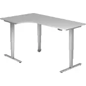 Hjh OFFICE PRO Bureau d'angle XDSM82, 200 x 120 cm