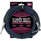 Ernie Ball P06060 7,5 m Droit - Angle Câble d'instrument