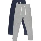 Minymo Pantalon bleu foncé / gris