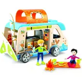 Hape Adventure Van Multicolore Enfants