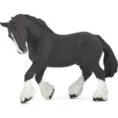 Papo Figurine Étalon Shire - Noir
