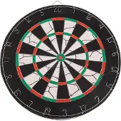 Sportx Cible de fléchettes 45 cm avec 6 fléchettes