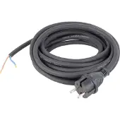As Schwabe 70556 Câble d'alimentation noir 3.00 m (3 m), Câble d'alimentation, Noir