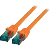 EFB Elektronik RJ45 Patchcable S/FTP, Cat.6A, LSZH, 25m, orange