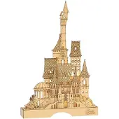 Disney Beauty And The Beast Enesco Enlightened Castle Beige,Marron Enfants