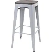 MCW Tabouret de bar -A73 Métal empilable