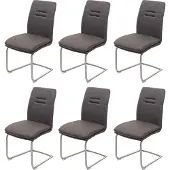 MCW Chaise de salle à manger -H70 (lot de 6)