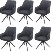 MCW Chaise de salle à manger -H73 (lot de 6)