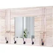 MCW Portemanteau mural -C89 avec miroir