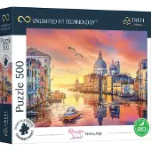 Trefl Puzzle UFT Coucher de soleil romantique : Venise, Italie 500 pièces