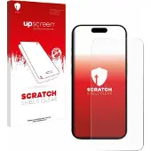 Upscreen Scratch Shield Protection (Apple iPhone 15 Plus), Téléphone portable : film de protection, Transparent