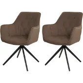 MCW Chaise de salle à manger -L80 (lot de 2)