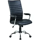White Label Fauteuil de bureau "Ibiza", noir
