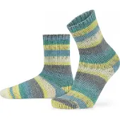 Normani Chaussettes bleu / jaune / gris