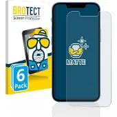 BROTECT Film de protection antireflet Protection d'écran mat (Apple iPhone 13 mini), Téléphone portable : film de protection, Gris