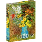 Enjoy Puzzle Puzzle 1000 pièces Enjoy – Vincent van Gogh : Vase aux marguerites et aux anémones