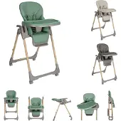 Kikkaboo Olive Highchair Vert Enfants