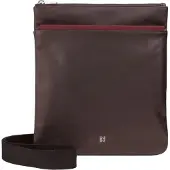 Dudu Toys Sac à bandoulière 'Panay' moka / rouge cerise