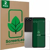 ScreenLeaf Film de protection durable Protection d'écran Film clair transparent (Samsung Galaxy Z Flip6), Téléphone portable : film de protection, Transparent