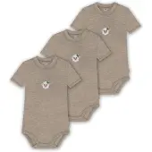 Normani Barboteuse / body beige / blanc