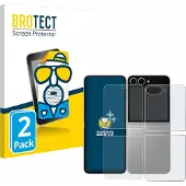 BROTECT Protection Mat (Samsung Galaxy Z Flip6), Téléphone portable : film de protection, Gris