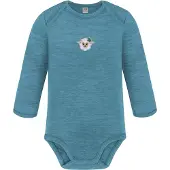 Normani Barboteuse / body 'Auckland' beige / bleu / blanc