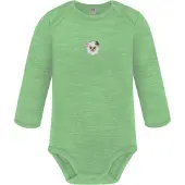 Normani Barboteuse / body 'Auckland' vert / mélange de couleurs