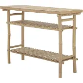 Bloomingville Table D'appoint Sole De | Naturelle | En Bambou | 82064962