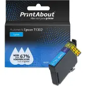 PrintAbout Cartouche compatible pour Epson T1302 - Cyan - Grande capacité