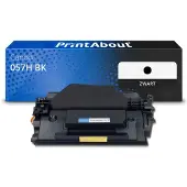 PrintAbout Toner compatible pour Canon 057H BK - Noir