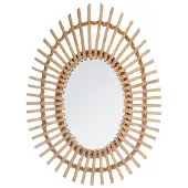 Atmosphera Miroir mural en Rotin 43 x 58 cm