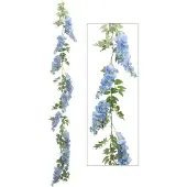 Chaks GUIRLANDE GLYCINE ARTIFICIELLE 180CM BLEU
