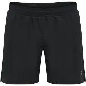 Hummel Pantalon de sport gris / noir