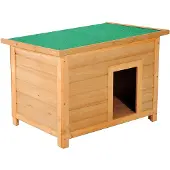 PawHut Chenil pour chien en bois 85 x 58 x 58cm