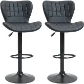 HOMCOM Tabouret de bar en 2 pièces 835-544
