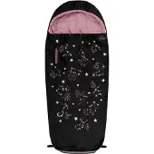 Normani Sac de couchage 'Lavensby' rose / noir / blanc