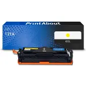 PrintAbout Toner compatible pour HP 131A (CF212A) - Jaune
