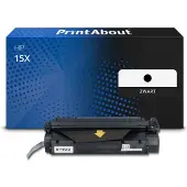 PrintAbout Toner compatible pour HP 15X (C7115X) - Noir